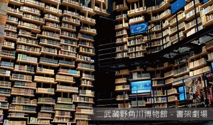 武藏野角川博物館．書架劇場